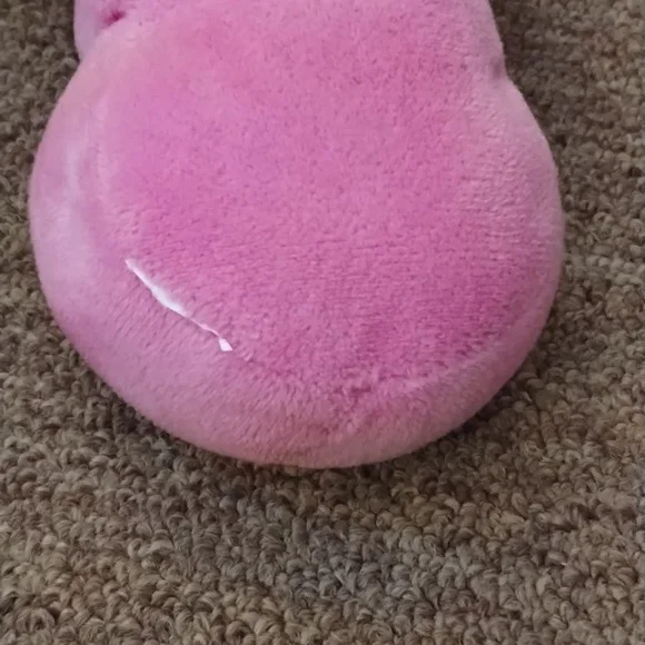 Peeps Pink Bunny Rabbit Plush small 5.5” Stuffed Animal Easter Gently Preloved - Picture 7 of 9
